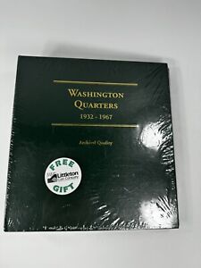 Washington Quarters Coin 1932- 1967 Littleton Archival Quality New Sealed