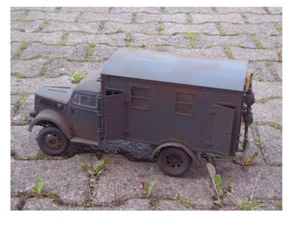 Bausatz lkw wehrmacht funkwagen 1:16 allrad - Bild 1 von 5