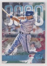 2020 Panini Diamond Kings The 3000 Holo Blue /99 George Brett #3000-1 HOF