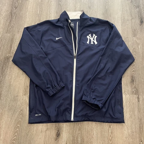 New York Yankees Nike Dri Fit MLB Lightweight Full Zip Size Men’s XL Cover