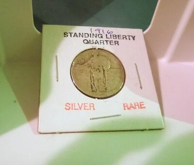 1917P  T2 Standing Liberty Quarter 25C Fine Detail - Rare Date Coin! - Image 1 of 2