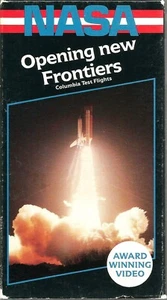 NASA: Opening New Frontiers - Columbia Test Flights VHS Ronald Reagan Space VTG - Picture 1 of 4
