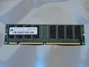 Micron 128MB SDRAM PC-100 Memory RAM PowerMac G4 MT8LSDT1664AG-10EB1 PC100-222 ⊞ - Picture 1 of 3