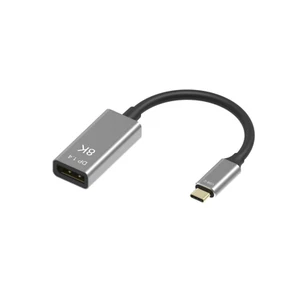 1.4 8K Cable 8K@60Hz 4K@144Hz Converter Thunderbolt 3 to Display Port Adapter - Picture 1 of 8