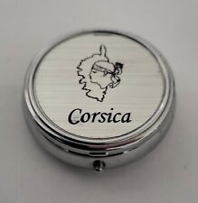 Pilulier Corse Corsica (diametre  5 cm)