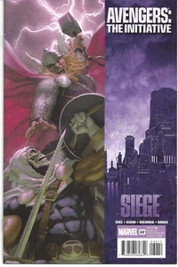 Avengers The Initiative 32 David Yardin Cover Siege Tie-In - Picture 1 of 1