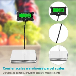 200kg Stainless Steel Electronic Shipping Scale Portable LCD Digital Display - Picture 1 of 6