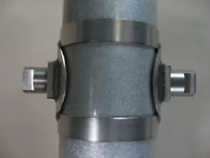 PTP 31,8 Adattatore cambiatubi downtube doppia banda indice di bloccaggio completamente inox USA - Foto 1 di 1