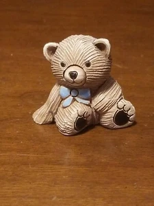Artesania Rinconada Classic Retired Bear Blue Tie 328B - Picture 1 of 3