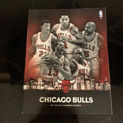Chicago Bulls NBA 2013 2014 Official Yearbook Derrick Rose Butler Deng Noah - Image 1 of 4