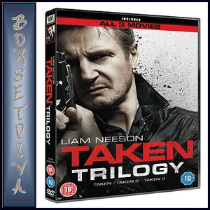 TAKEN TRILOGY - TAKEN / TAKEN 2 / TAKEN 3 **BRAND NEW DVD BOXSET *** - Picture 1 of 2