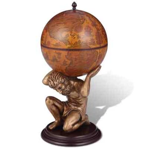 Globus-Bar Atlas 42×42×85 cm - Bild 1 von 6