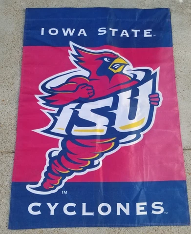 Iowa State Cyclones ISU NCAA 42"L X 30"W Vertical Banner House Flag Cover
