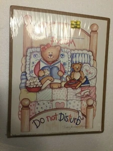 Teddy Bear Bedroom prints pictures 8x10 Signed Artist Debra Jordan Meyer Child - Picture 1 of 2