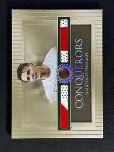 2024 Futera Unique Nostalgia Game Worn Conquerors Rainbow Martin Odegaard 01/01 - Picture 1 of 2
