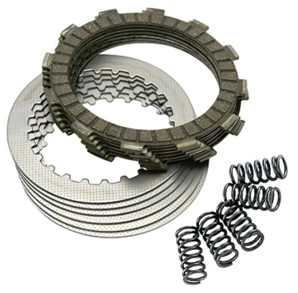 Tusk Clutch Kit Set With Springs For Kawasaki KX80 1989-1997 Plates Disks - Image 1 of 4