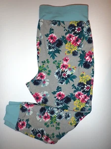 Pantaloni da notte nuovi Lane Bryant Cacique taglia 22/24 jogger grigi con stampa floreale - Foto 1 di 6