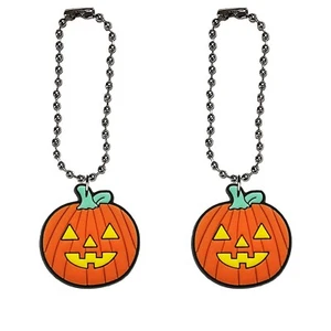 Pumpkin Gourd Tumbler Chain Cup Mug Bottle Drink Coffee Tea Unique Set of 2 - Picture 1 of 6