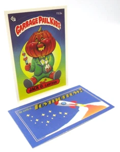 GARBAGE PAIL KIDS GPK - Jack O Lantern - Series 4 153a Topps 1986 Sticker - Bild 1 von 1