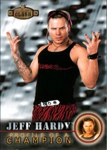 2001 Vintage Fleer WWF Championship Clash Profile Champion #59 Jeff Hardy PC - Picture 1 of 2