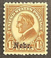 Timbres de voyage : 1929 timbres américains Scott #670 noir surimpression, comme neuf OG H