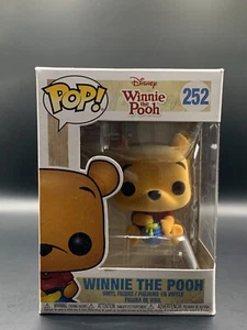 Winnie The Pooh Disney 252 Flocked POP! Vinyl Figure - Picture 1 of 11