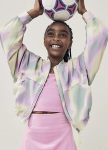Athleta Girl UP AND AWAY LINED BOMBER JACKET Girls XXL Multicolor - Picture 1 of 5