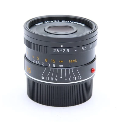 Leica Summarit M35mm F/2.4 ASPH. Black -MINT- #165 - Image 1 of 4