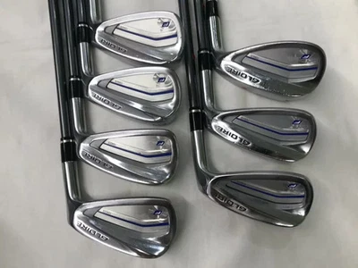 TaylorMade Gloire F 2017 Iron Set 6-9,Pw,Aw,Sw 7pc Flex Regular GL 6600 Graphite - Image 1 of 4