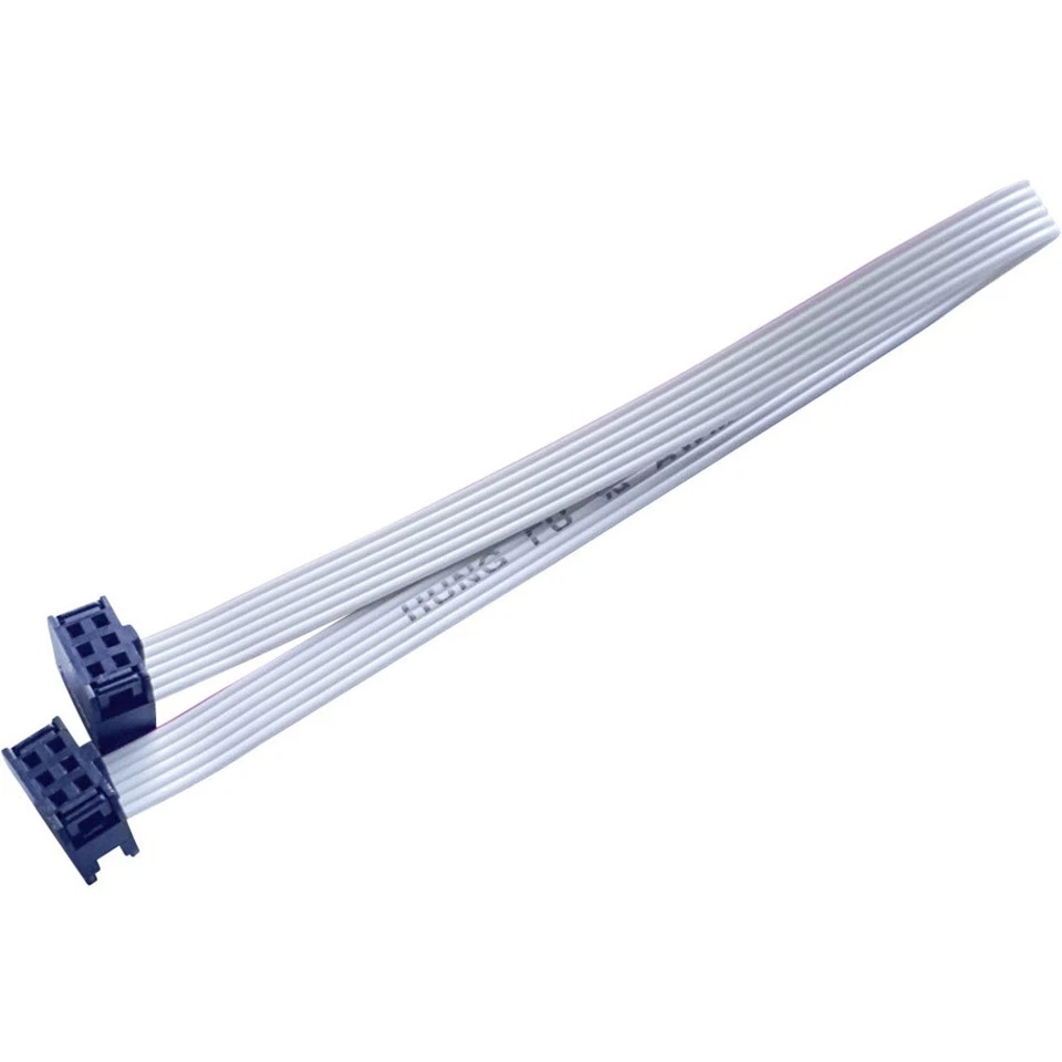 BKL Electronic 10120666 Flachbandkabel Rastermaß: 2.54 mm 6 x 0.08 mm² Grau 1...