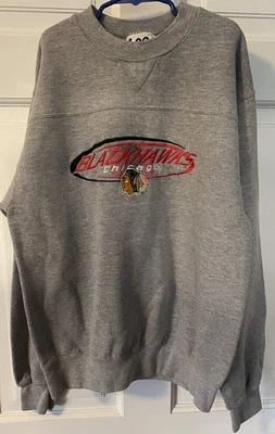 Sudadera LEE SPORT Chicago Blackhawks Juvenil Cuello Redondo TALLA L 14/16 De Colección NHL Foto 1 de 4