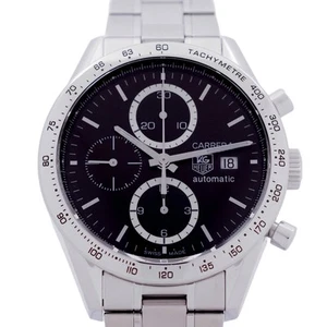 TAG Heuer Carrera CV2016.BA0786 Black Dial Automatic Watch - Picture 1 of 10