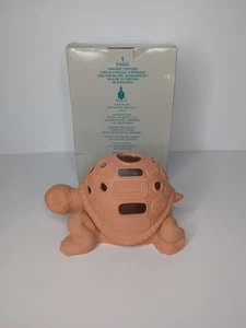PartyLite Terracotta Tealight Tortoise Large Turtle Candle Holder P0455 - Picture 1 of 5