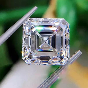 2,5 ct natürlicher Asscher weißer 'D' Farbe VVS1 unbeheizter, unbehandelter loser Diamant - Bild 1 von 6