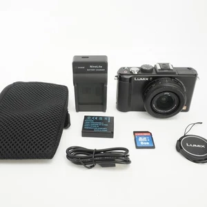 Panasonic LUMIX DMC-LX7 10.1MP Digital Camera LEICA Lens + SD Card Japanese Only - Picture 1 of 18