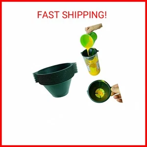 190 Micron Reusable Industrial Nylon Mesh Paint Filter Strainer Funnel Filter Pa - Picture 1 of 2