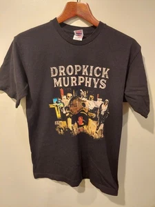 Camicia Dropkick Murphys Kill Fascists taglia media punk band maglietta double face - Foto 1 di 7