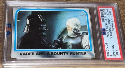 1980 Star Wars Empire Strikes Back ESB Vader Bounty Darth Vader PSA 8 NM-MINT!!! - Image 1 of 2