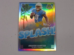 2025 Panini Mosaic Splash Silver Prizm #20 Omarion Hampton Rookie RC - Picture 1 of 2