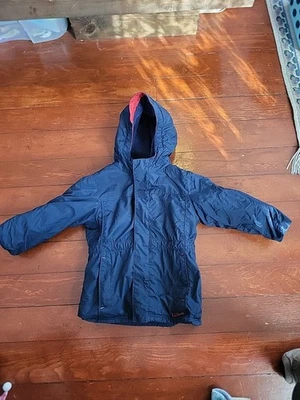 Abrigo de invierno 4t Ll Bean azul marino para niños Foto 1 de 4
