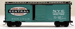 KADEE N Scale NEW YORK CENTRAL 40' Sliding Single Door Box Car #166780 - Picture 1 of 8