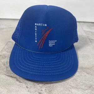 Vintage Martin Marietta Portsmouth, Ohio SnapBack Trucker Hat/Cap - Picture 1 of 5