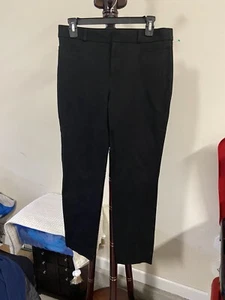 Banana Republic Sloan Pants in Black Women’s Size 6 - Picture 1 of 8