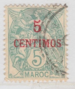 FRENCH MOROCCO 1902-10 5c Used Stamp A4P13F39726 - Picture 1 of 1