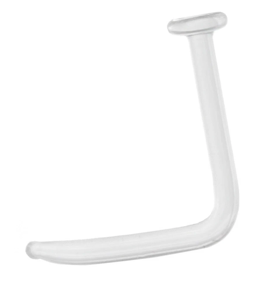 (3 件装)平底上衣 Bioflex 鼻子 L 形固定器,18 克 (1 x 8 毫米) TRN / 2 — 第 1/1 张图片