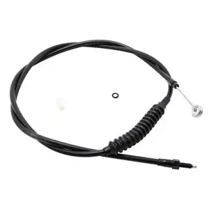 Black Vinyl 63.4" Long Clutch Cable Fit Harley FLST* 2000-2006 FXD* 1999-05 FXS* - Picture 1 of 6