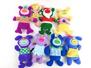 SingAMaJigs 8 Plush Doll Singing Lot Santa Fairy Rare Some W Tags, All tested