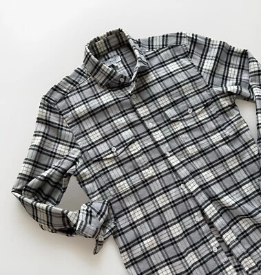 Sobrecamisa de franela a cuadros Reiss Dashand Mouline para hombre talla pequeña $215 Foto 1 de 4