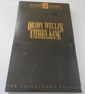 Orson Welles Citizen Kane 50th Anniversary Collection VHS 1-Tape Set Sealed New - Picture 1 of 6