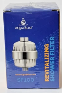 AquaBliss Duschfilter mit hoher Wasserleistung belebbar SF100 chrom NEU - Bild 1 von 3